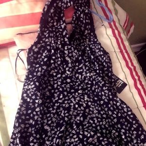 Express Summer Flower Sleeveless Dress